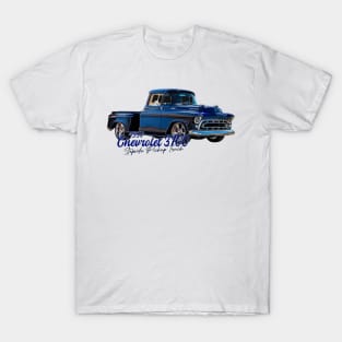 1957 Chevrolet 3100 Stepside Pickup Truck T-Shirt